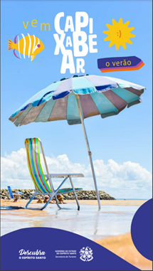 Logomarca - VEM CAPIXABEAR O VERÃO